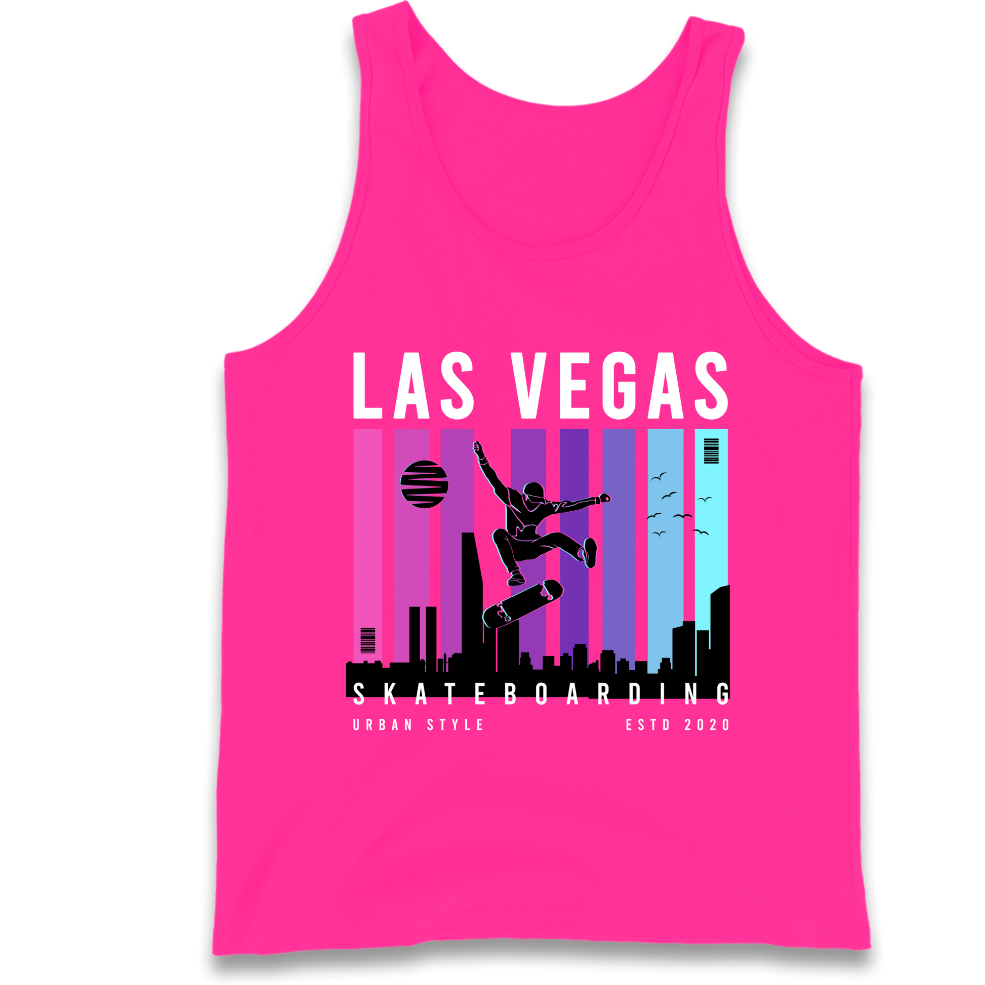 Las Vegas Skateboarding Tank Top