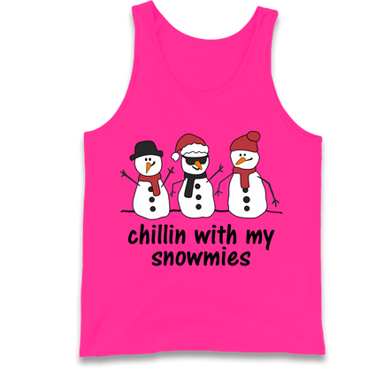 Chillin With My Snowmies Tank Top