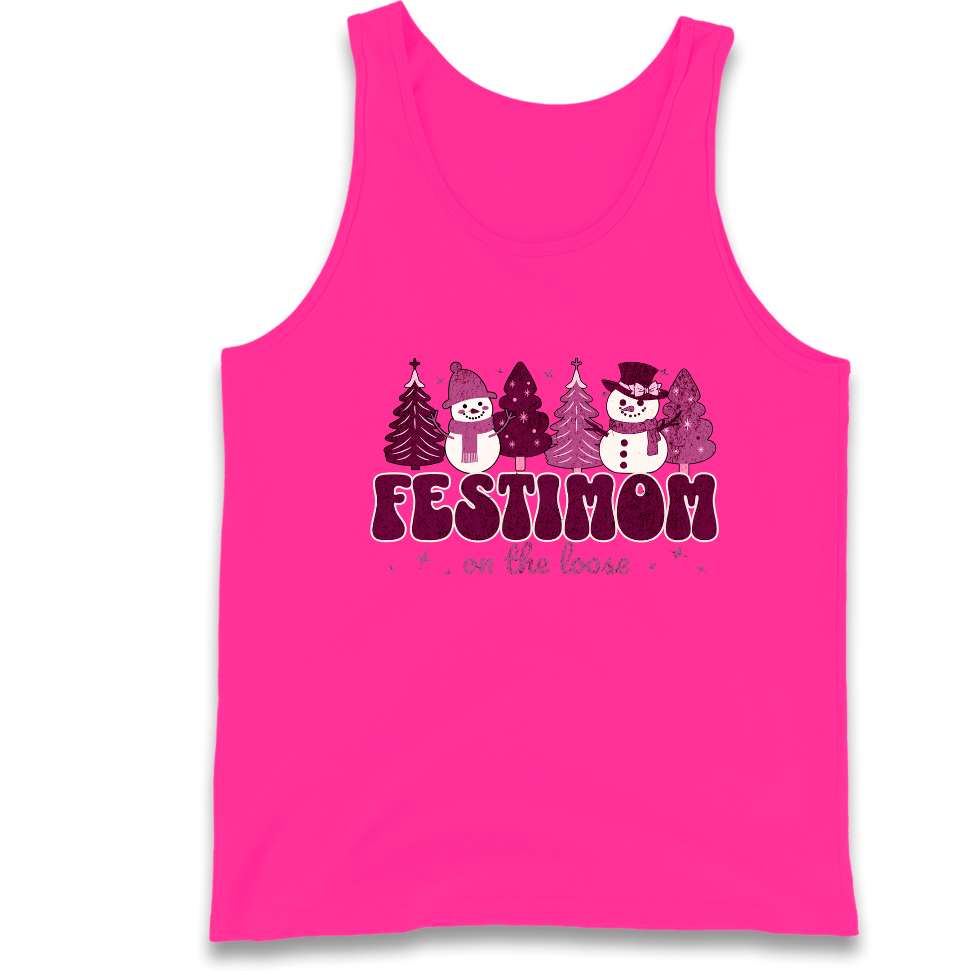 Festimom on The Loose Tank Top