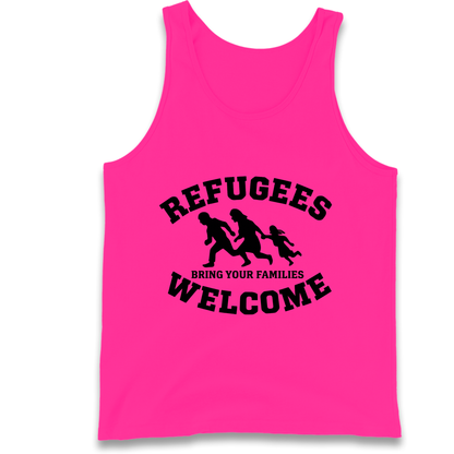Welcome Refugees Tank Top