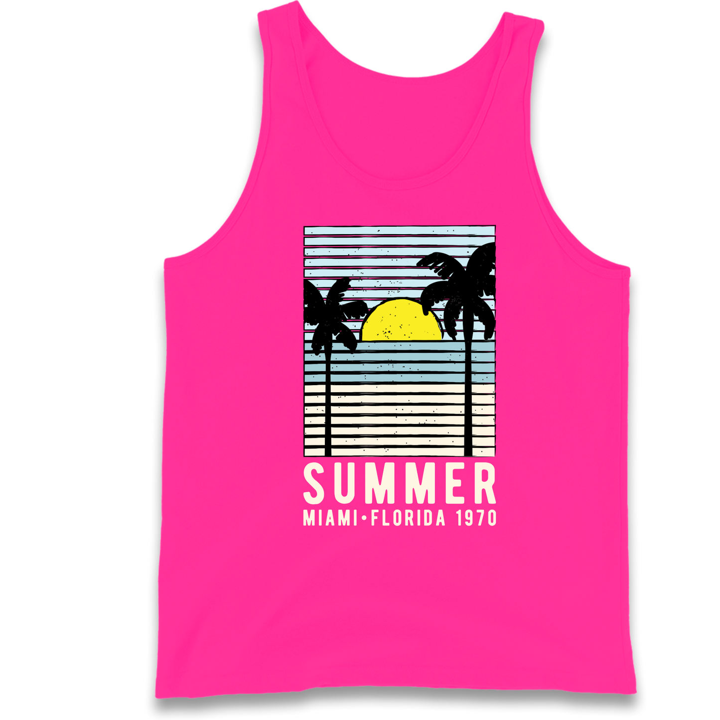 Summer Miami Florida 1970 Tank Top
