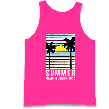 Summer Miami Florida 1970 Tank Top
