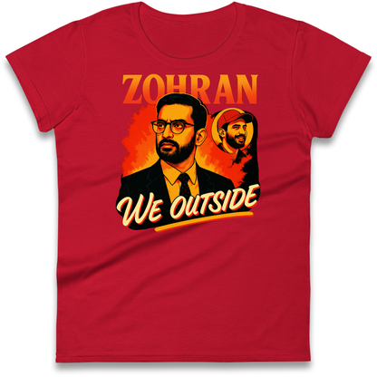 Zohran Mamdani Ladies T Shirt