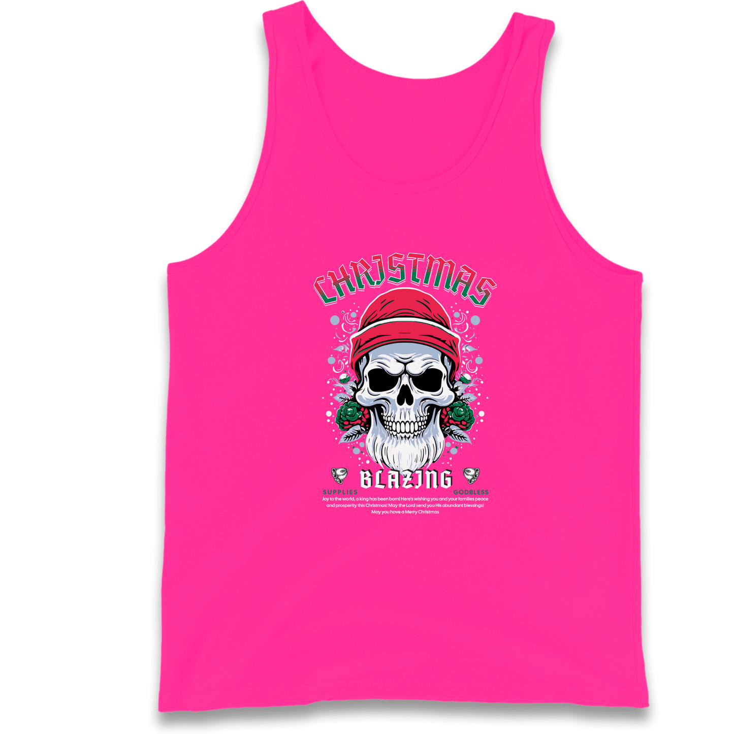 Christmas Blazing Tank Top