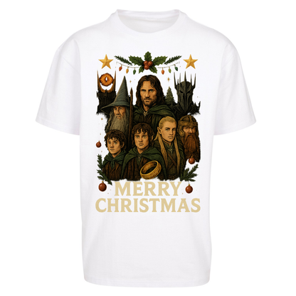Lord of The Rings Christmas Oversized T Shirts