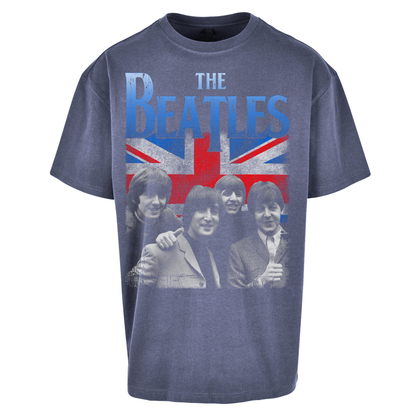 The Beatles Union Jack Oversized T Shirts 