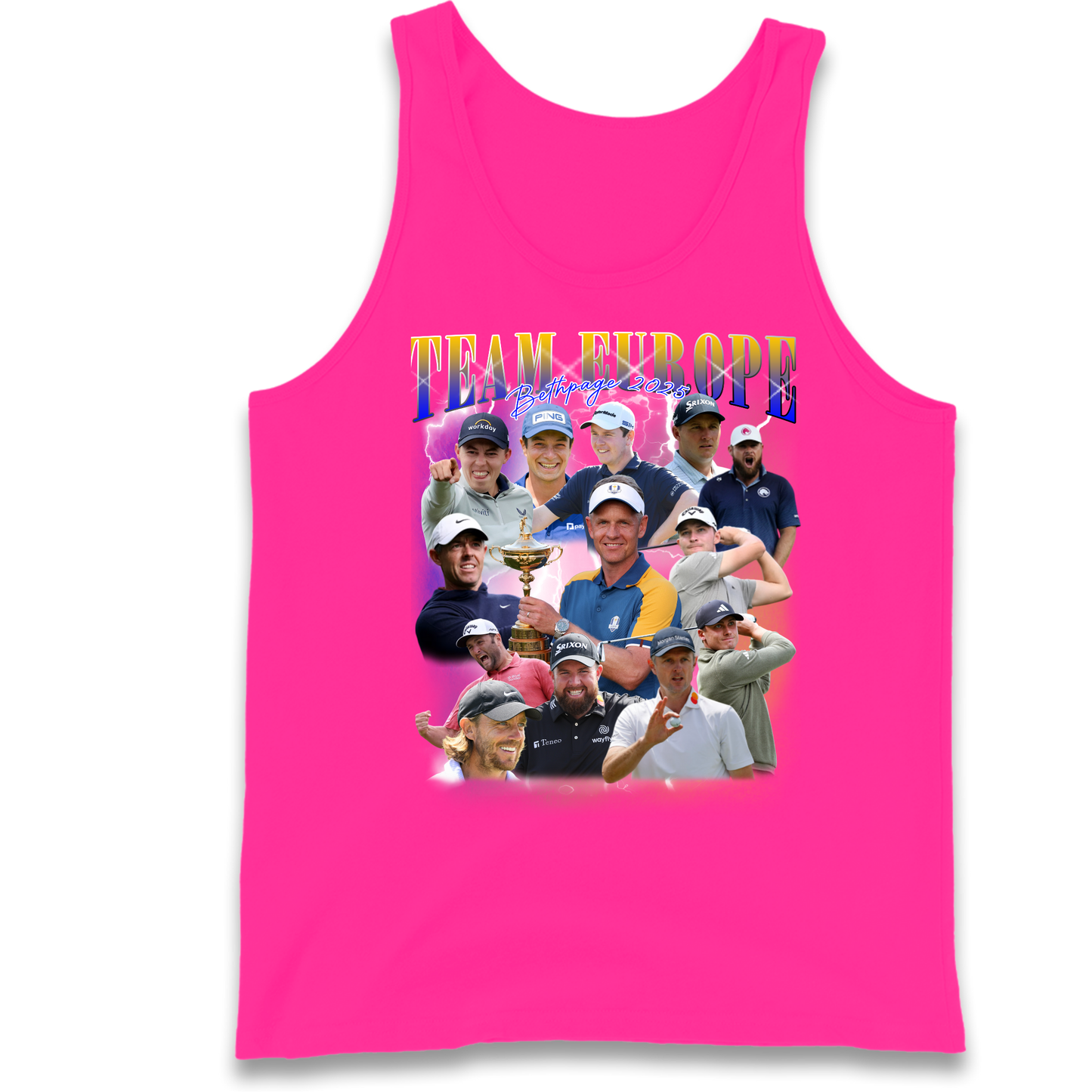 Ryder Cup 2025 Team Europe Tank Top