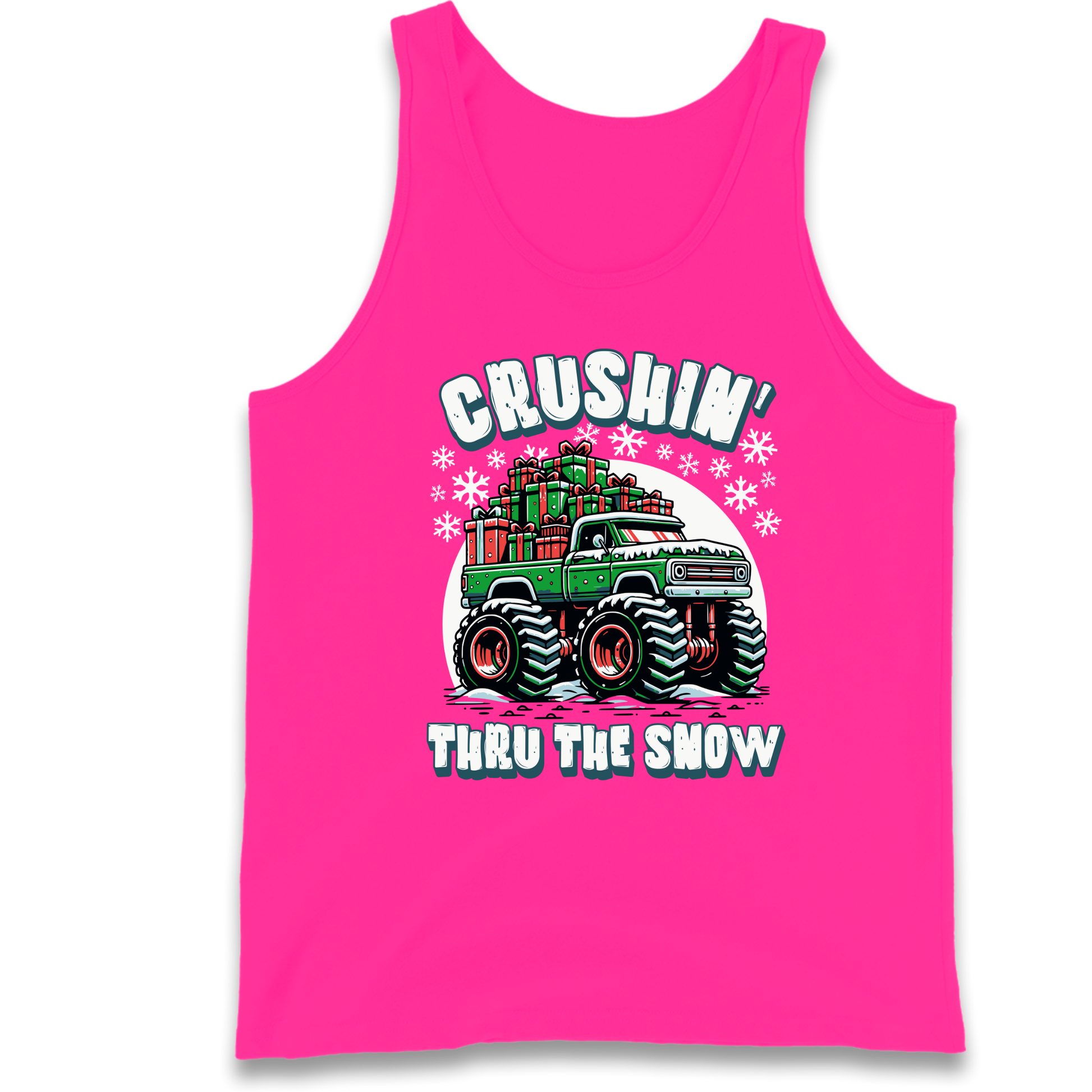 Crushin Thru The Snow Tank Top