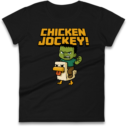 Chicken Jockey Women’s T Shirt 