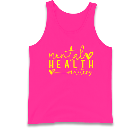 Yellow Mental Health Tank Top