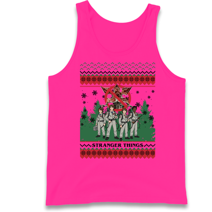 Stranger Things Demogorgon Christmas Tank Top