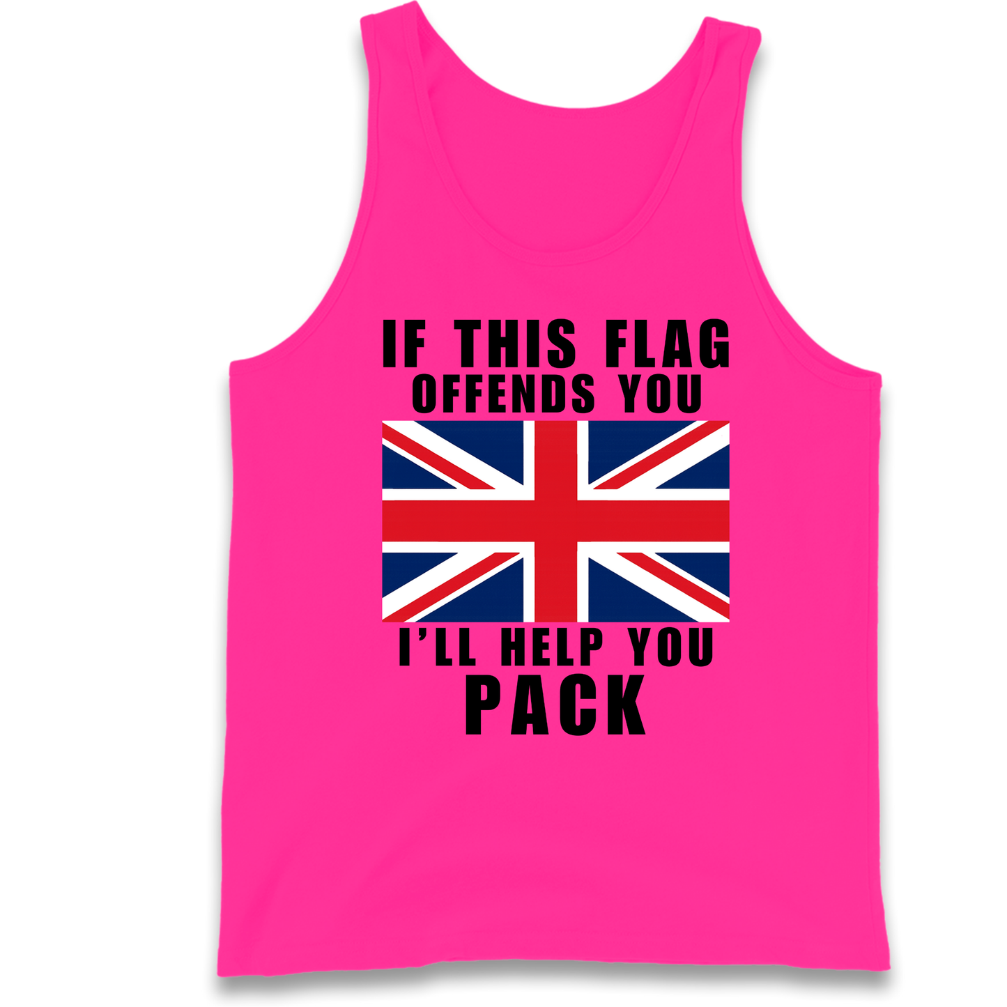If This Flag Offends You I Will Help You Pack Tank Top