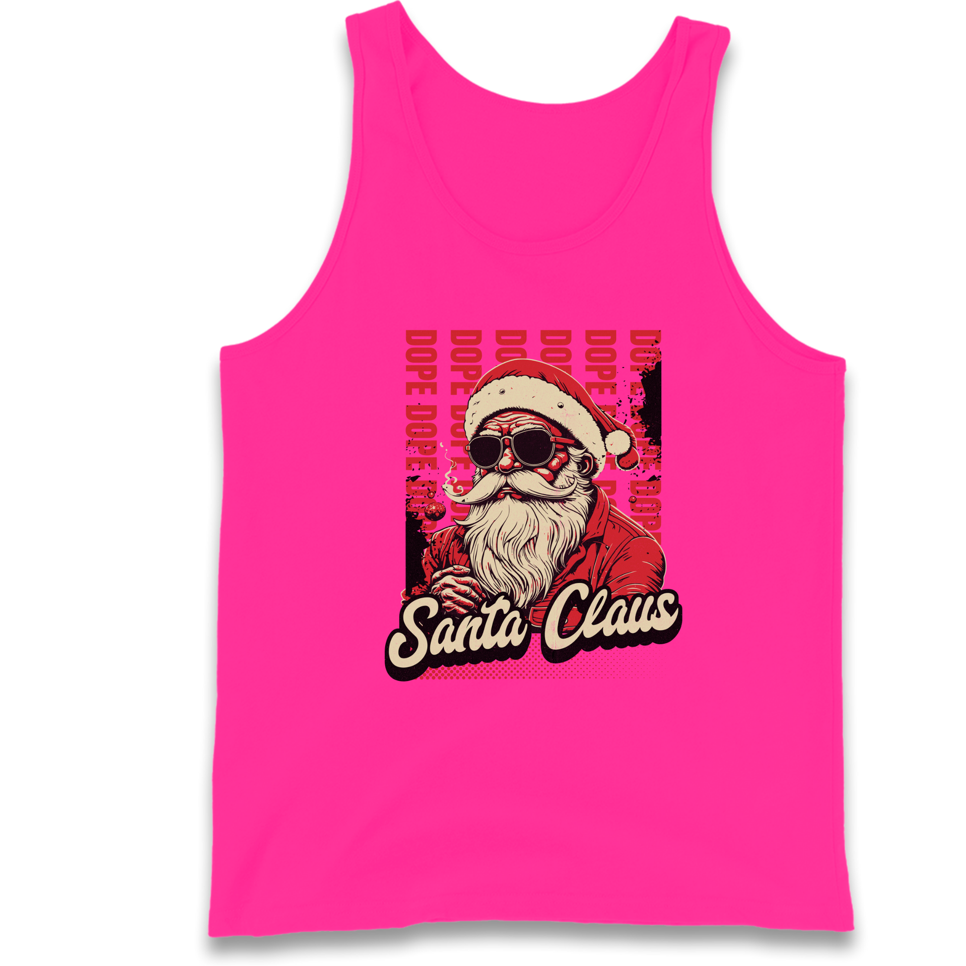 Dope Santa Claus Tank Top