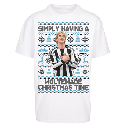 Newcastle united Christmas Oversized T Shirts