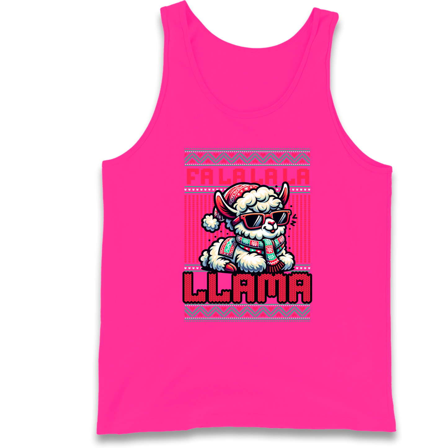 FA LA LA LA LLAMA Tank Top