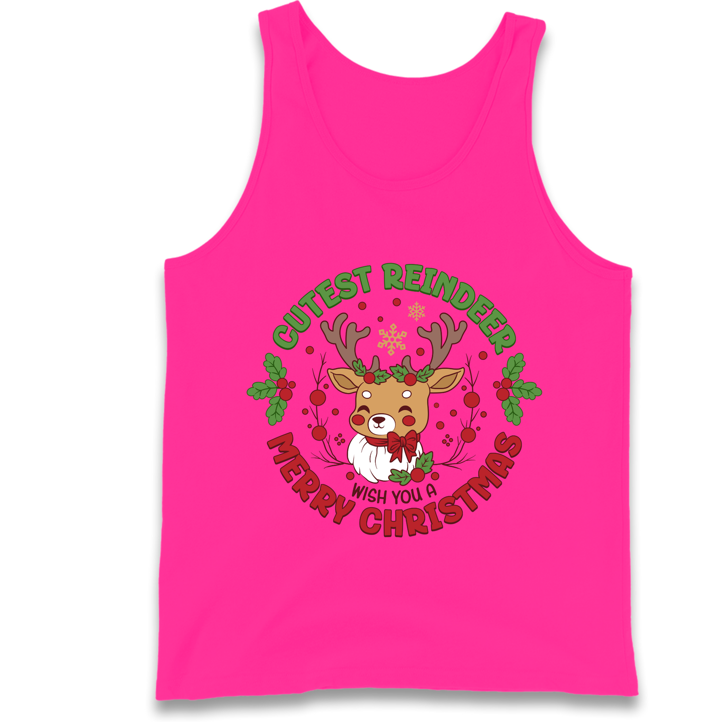 Cutest Reindeer Tank Top