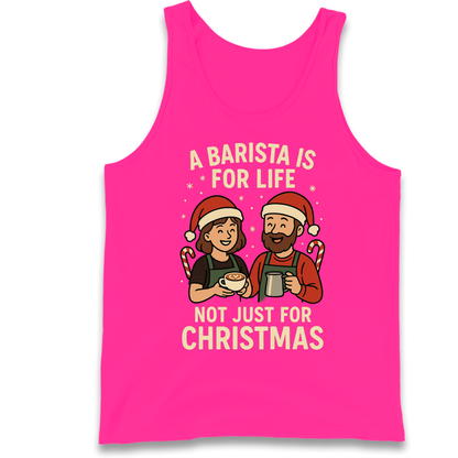 Barista Christmas Tank Top