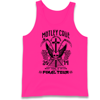 Motley Crue All Bad Things Tank Top