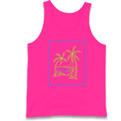 Tropical Beach Paradise Tank Top