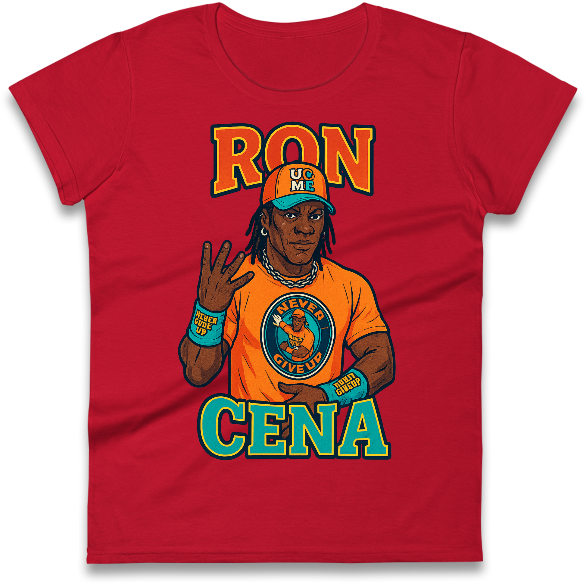 Ron Cena Ladies T Shirt 