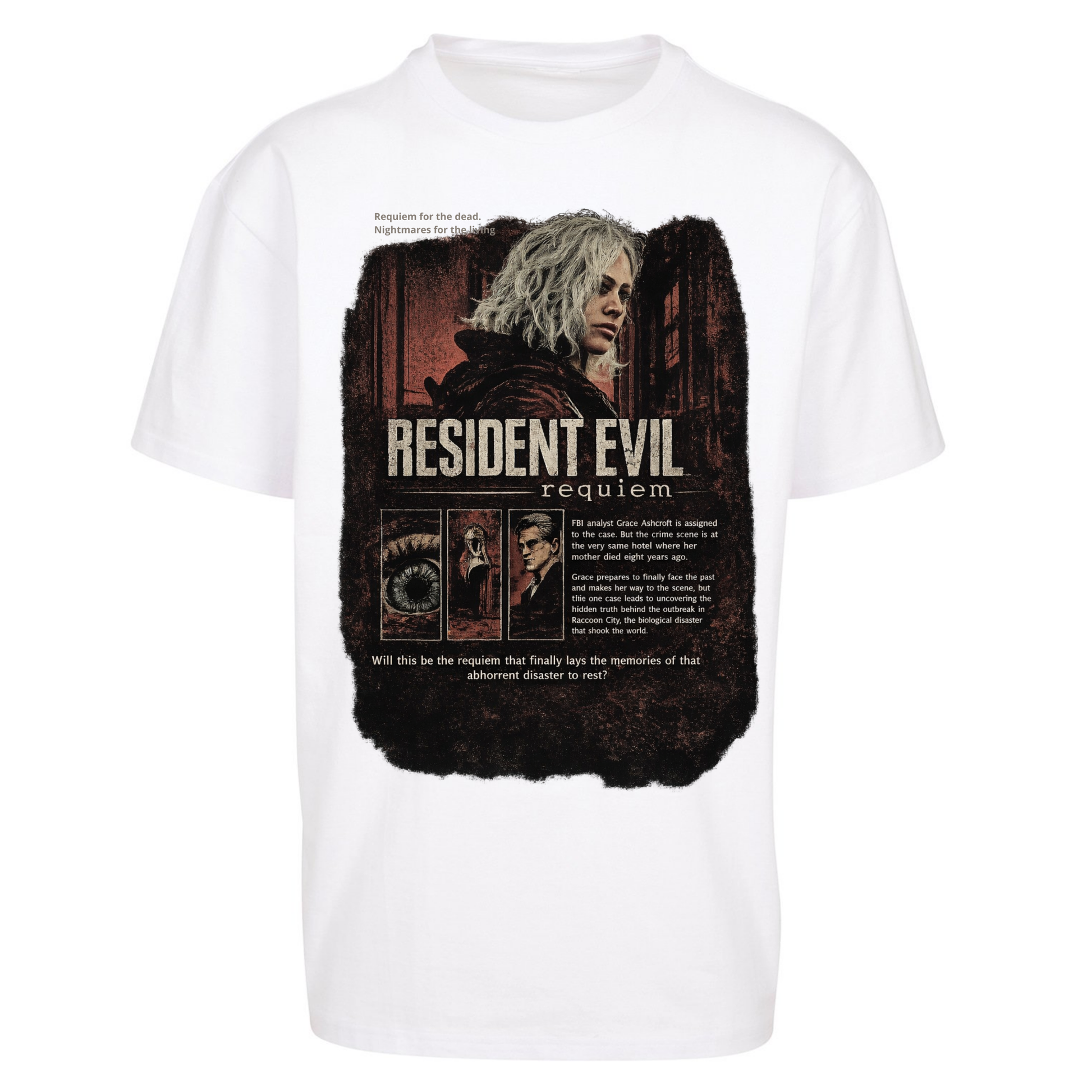 Resident Evil Oversized T Shirts