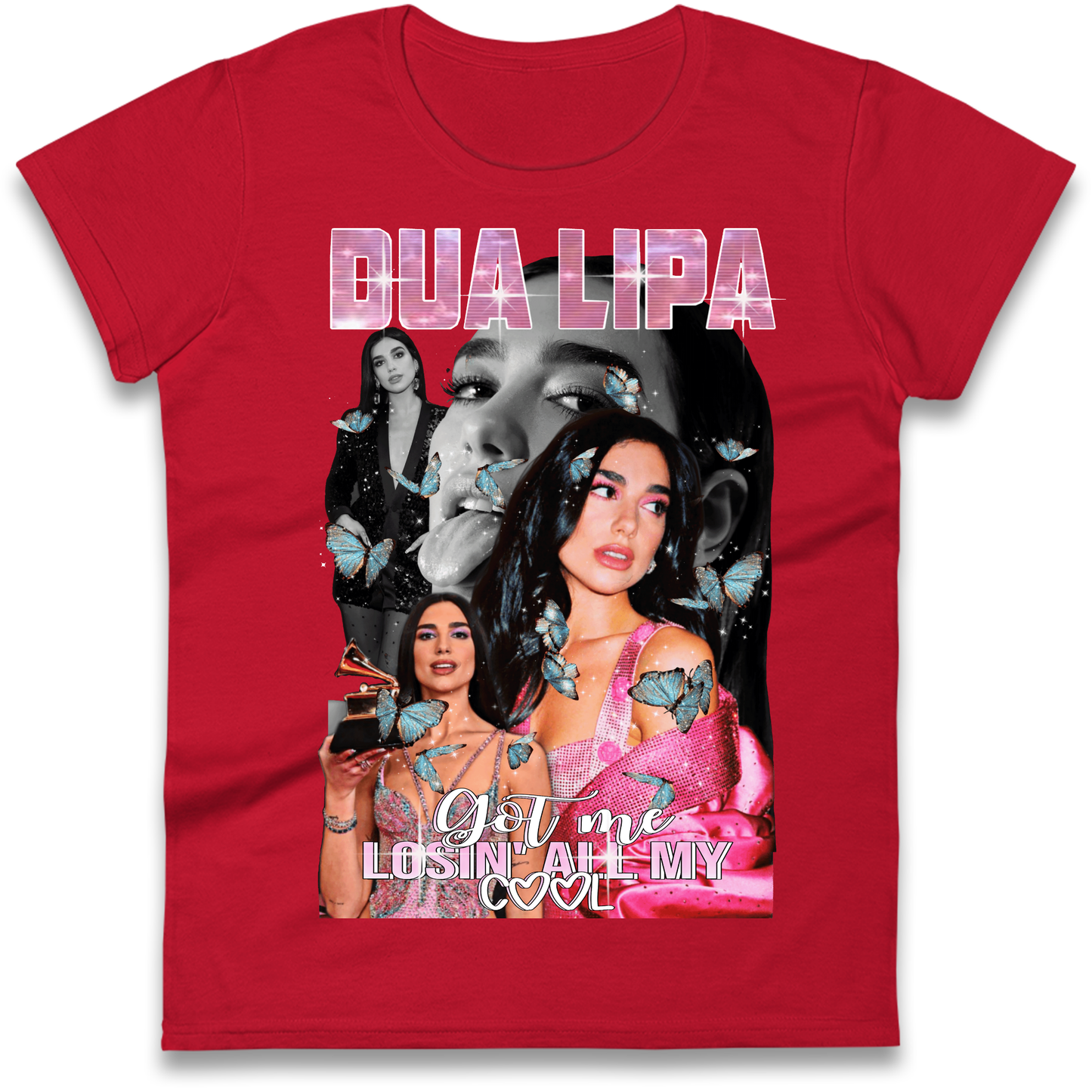 Dua Lipa Bootleg Ladies T Shirt 