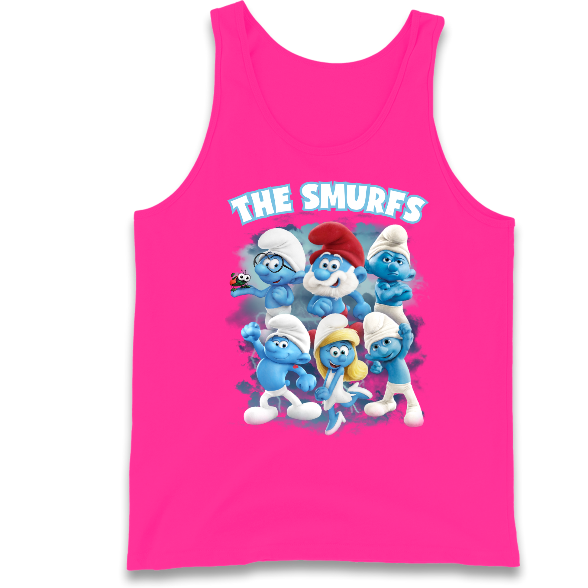 The Smurfs Bootleg Tank Top