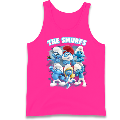 The Smurfs Bootleg Tank Top