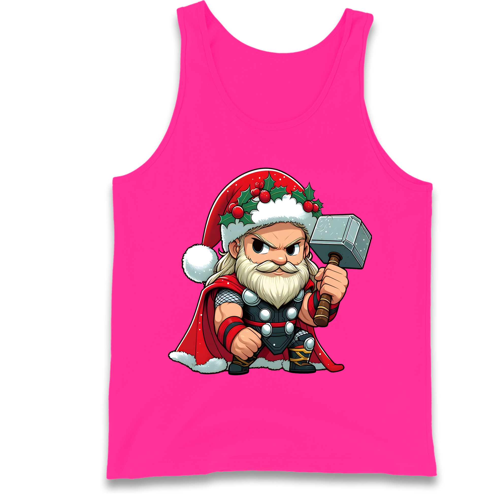 Thor Santa Tank Top