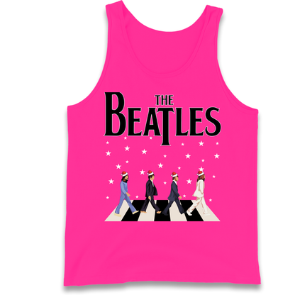 The Beatles Abbey Road Christmas Tank Top