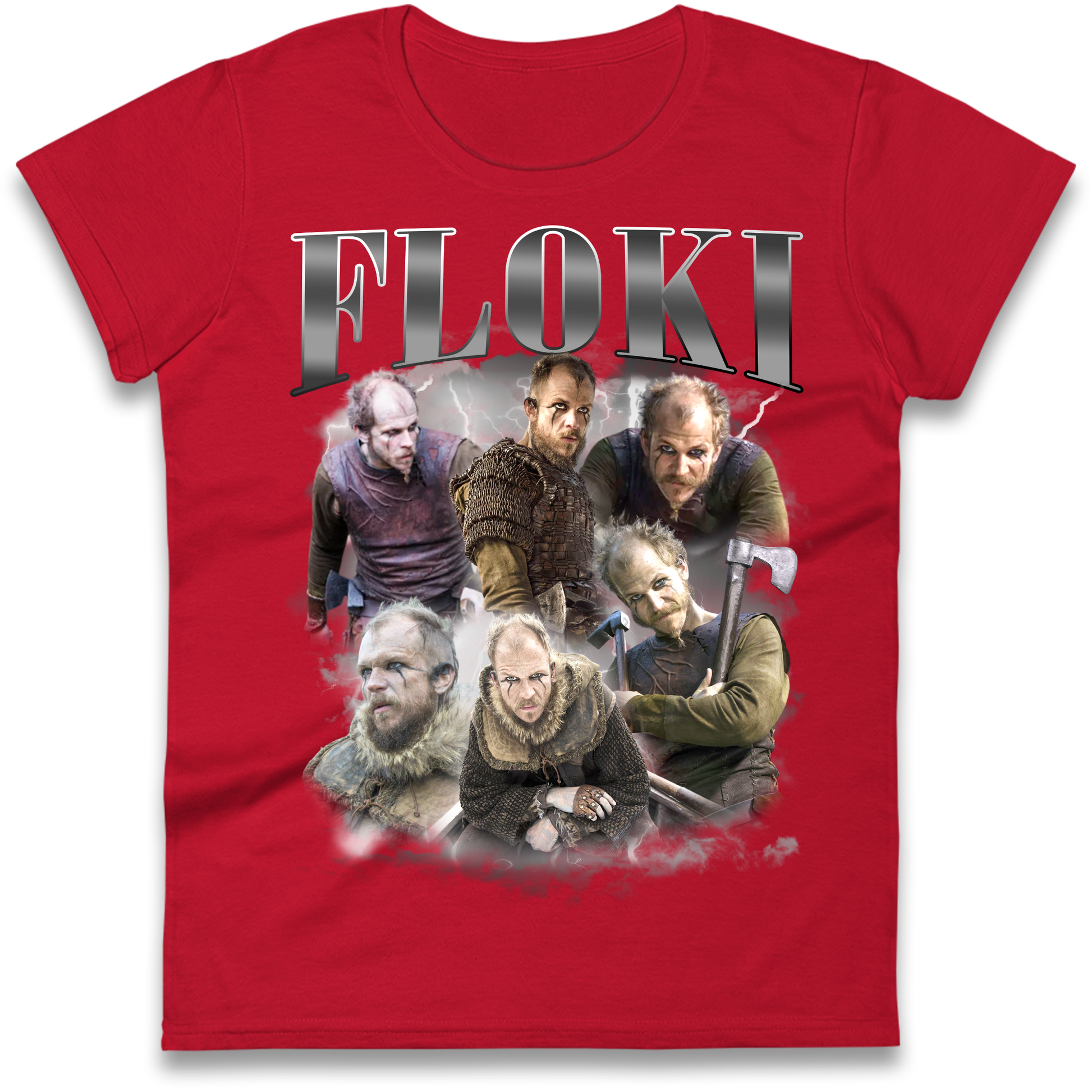 Floki Vikings Ladies T Shirt 