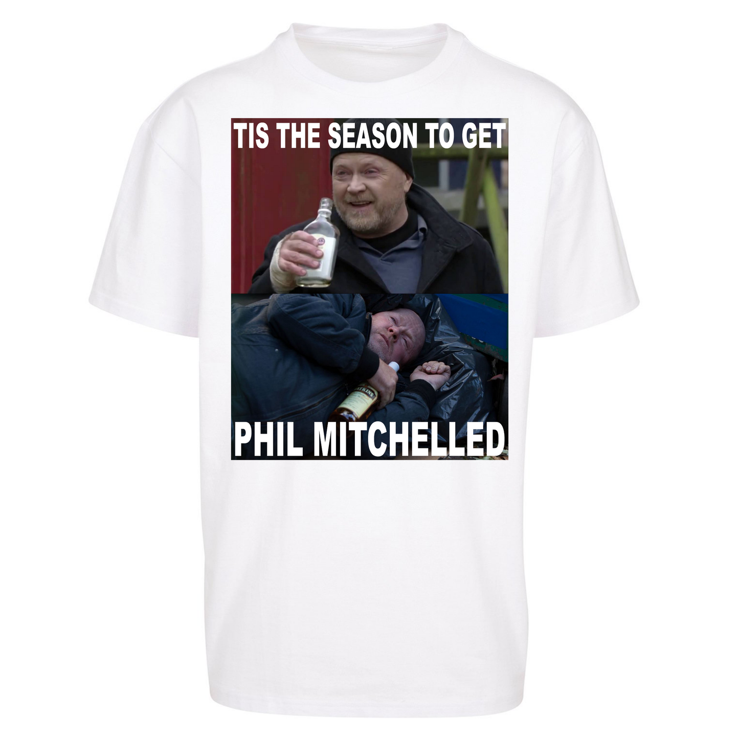 Phil Mitchell Christmas Oversized T Shirts