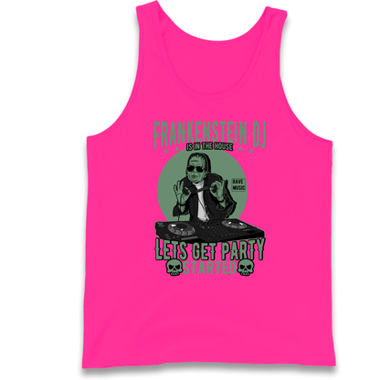 Frankenstein DJ Tank Top