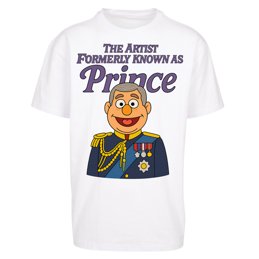 Prince Andrew Oversized T Shirts