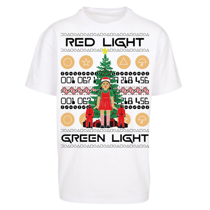 Squid Game Christmas Oversized T Shirts
