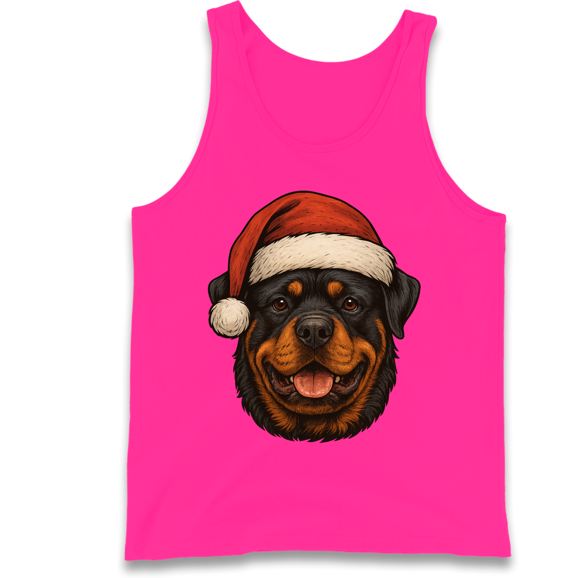 Rottweiler Christmas Tank Top