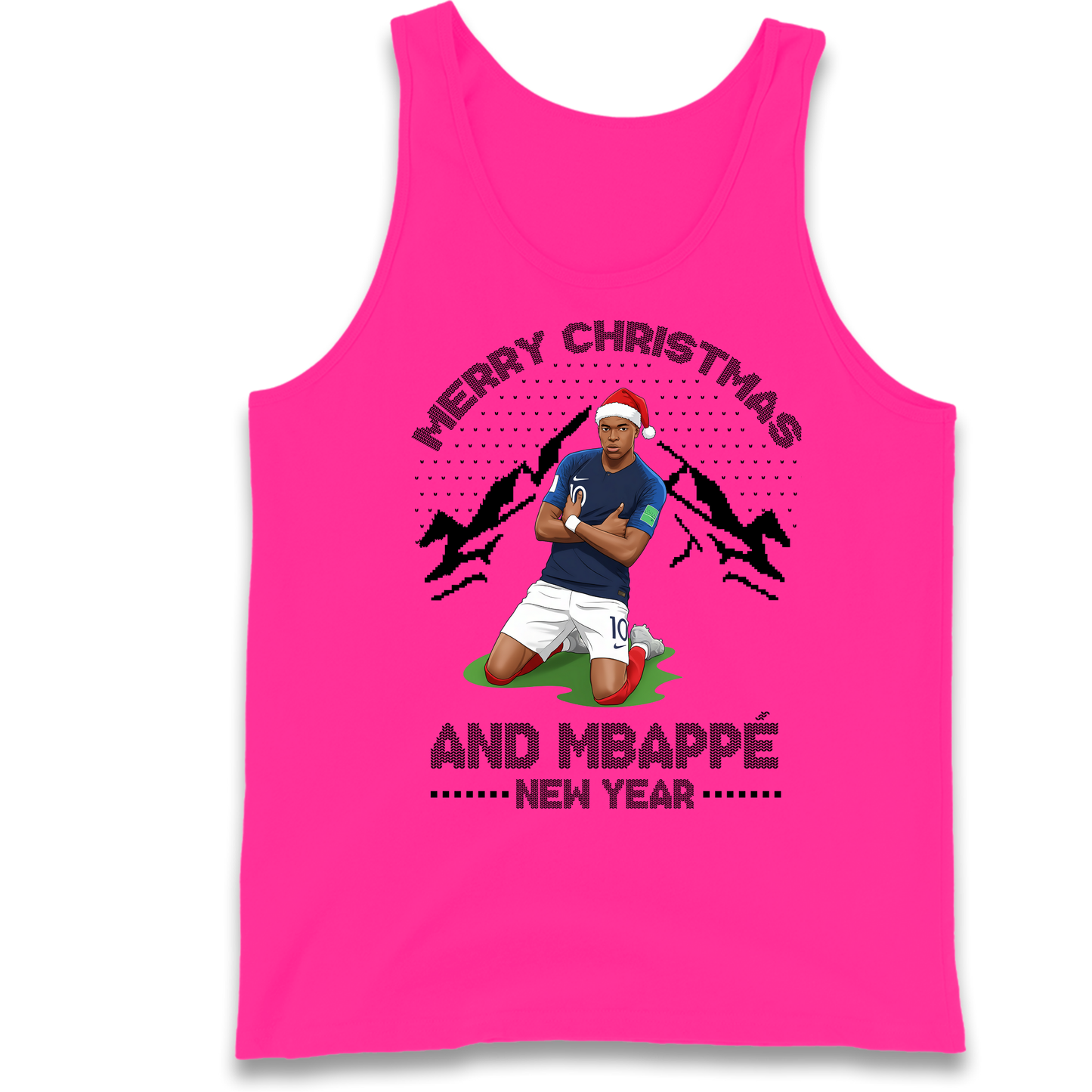 Mbappe Christmas Tank-Top