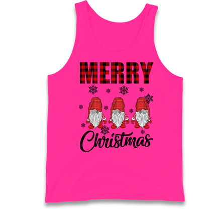 Merry Knomes Christmas Tank-Top