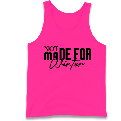 Not Made For Winter Christmas Tank Top