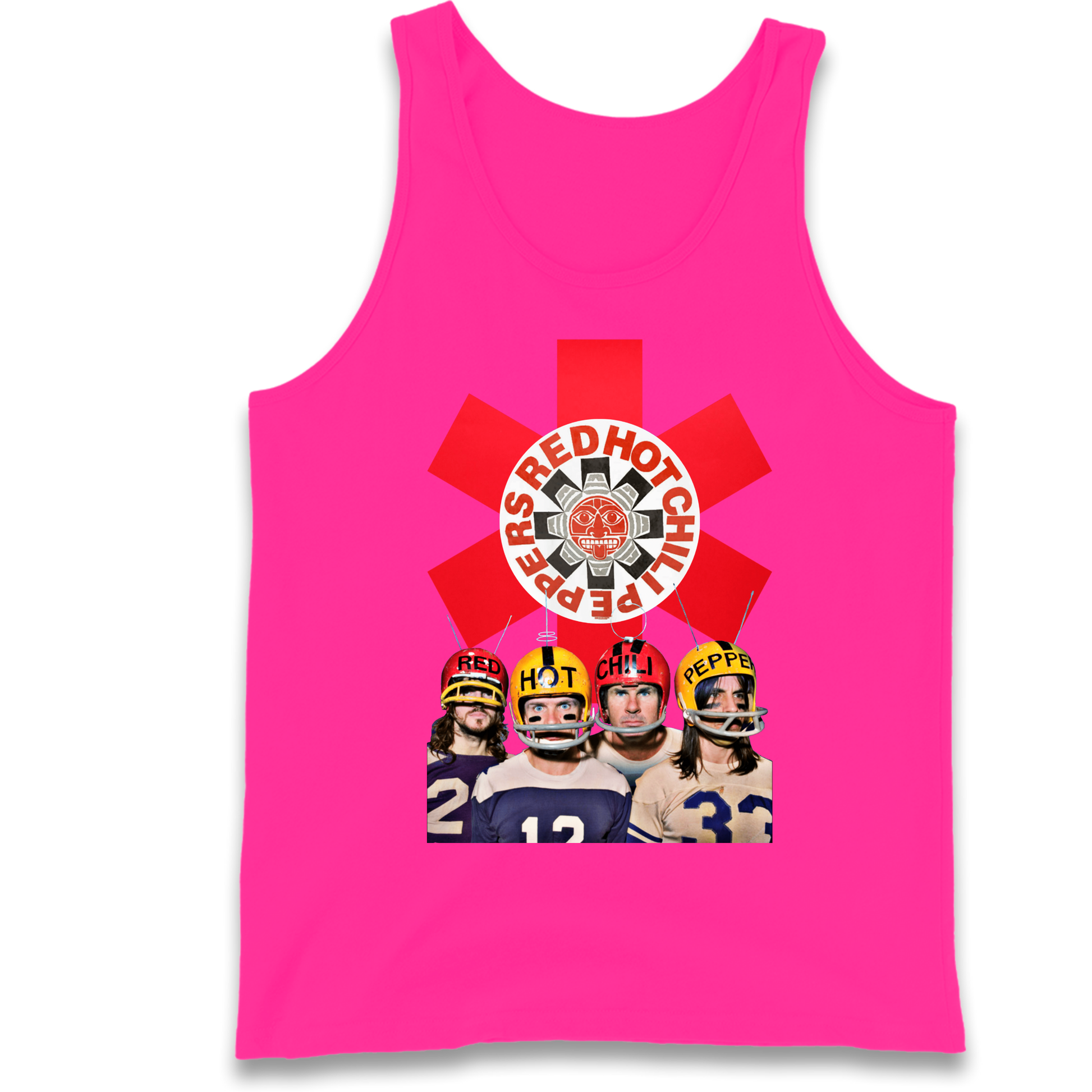 Red Hot Chilli Peppers American Football Tank Top