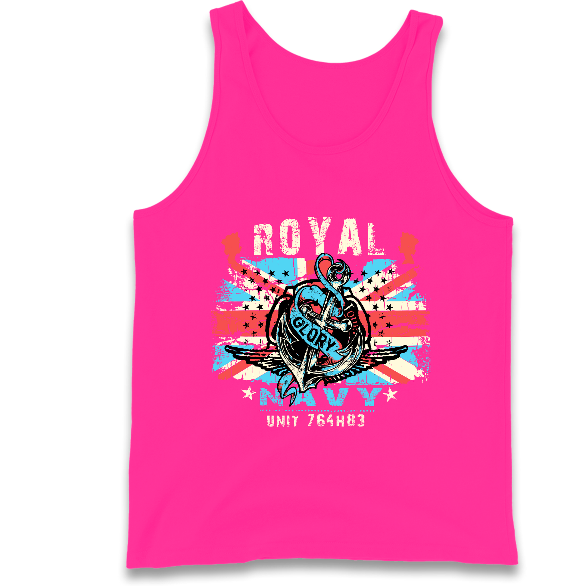 Royal Navy Glory Unit 764H83 Tank Top