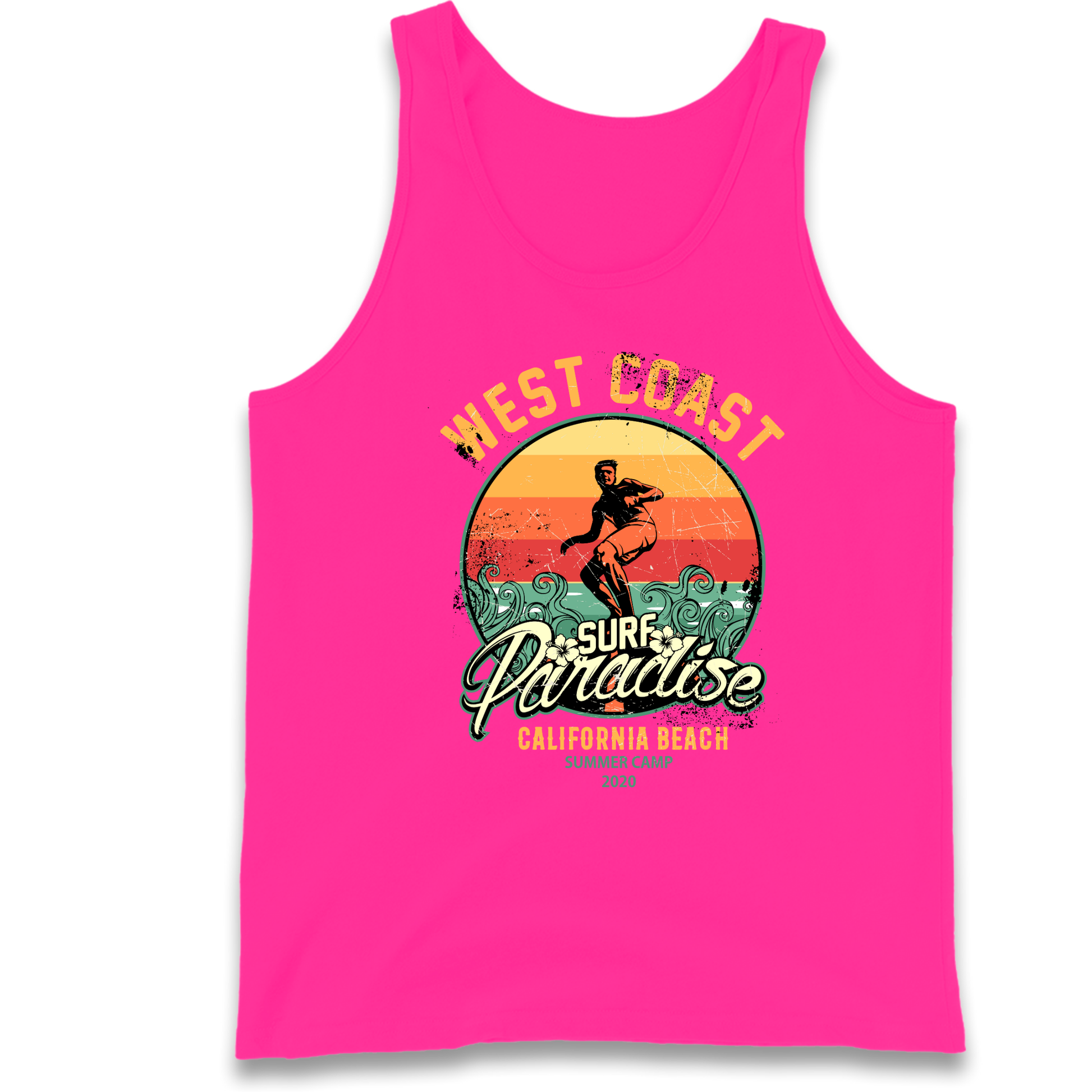 West Coast Surf Paradise Tank Top