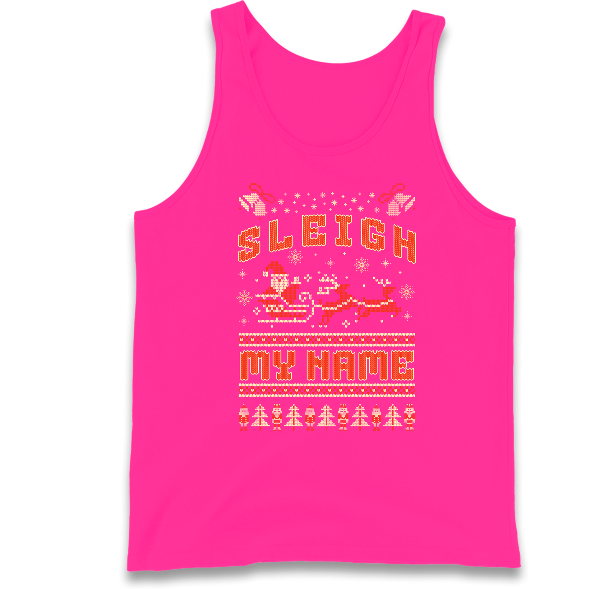 Sleigh My Name Christmas Tank Top