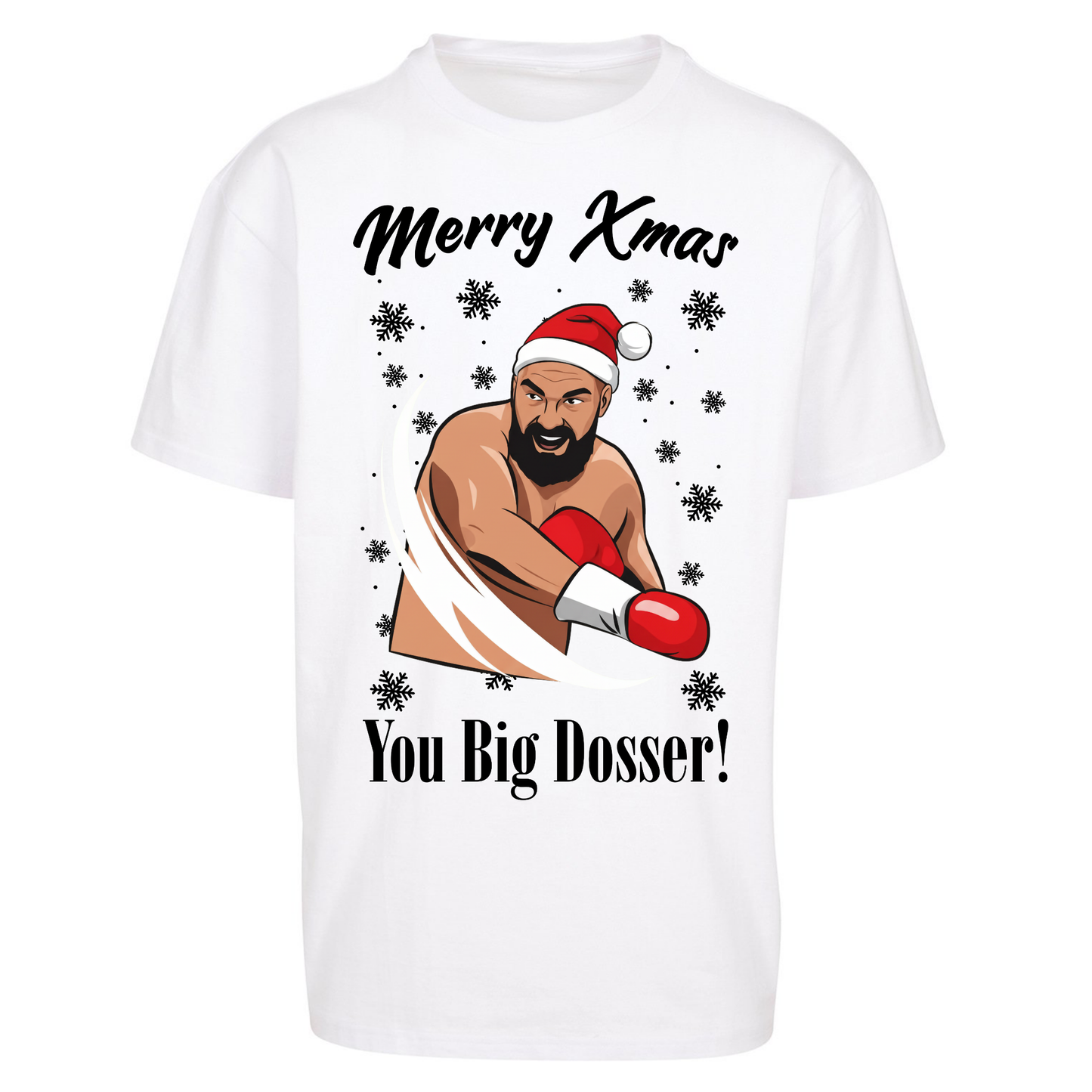 Tyson Fury Christmas Oversized T Shirts