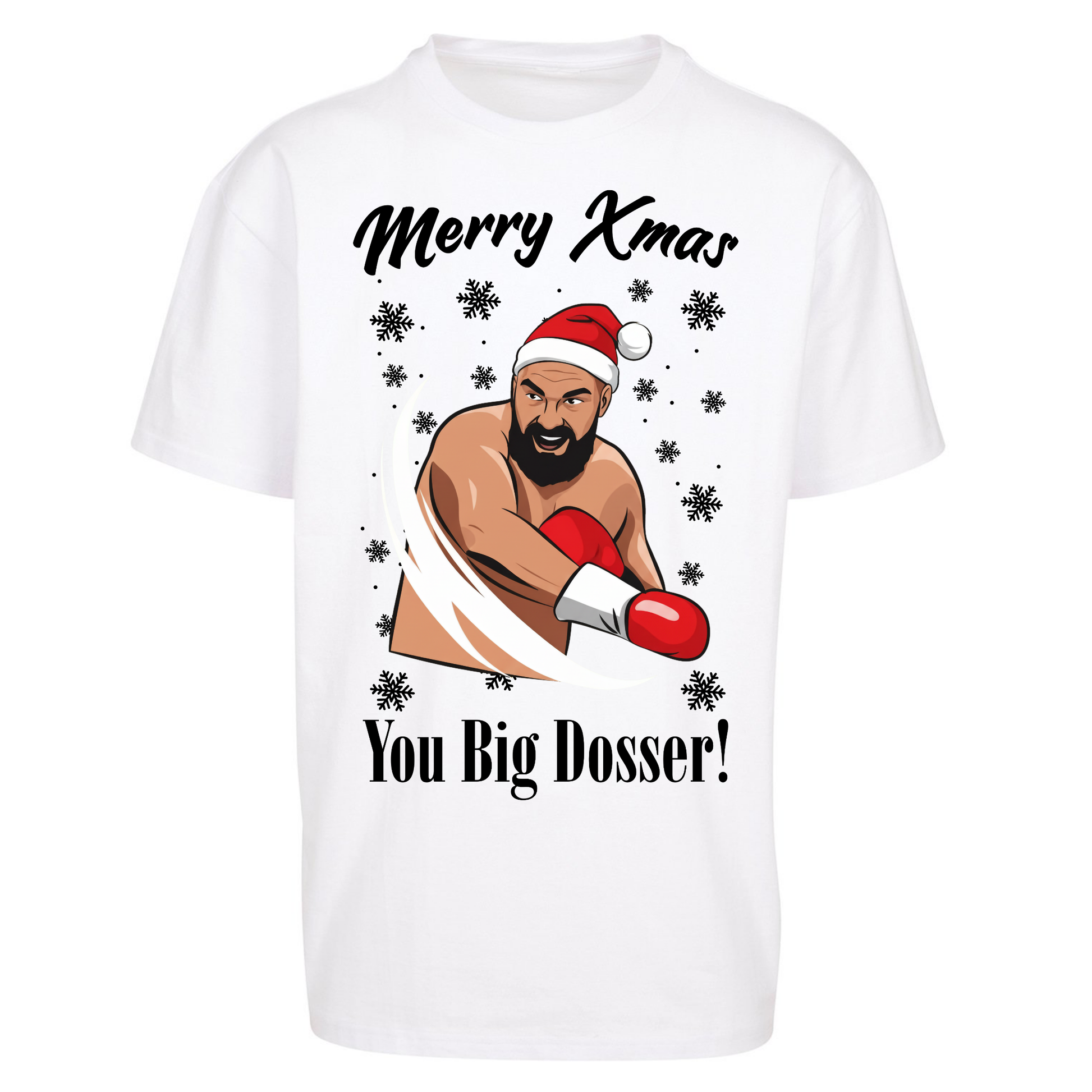 Tyson Fury Christmas Oversized T Shirts