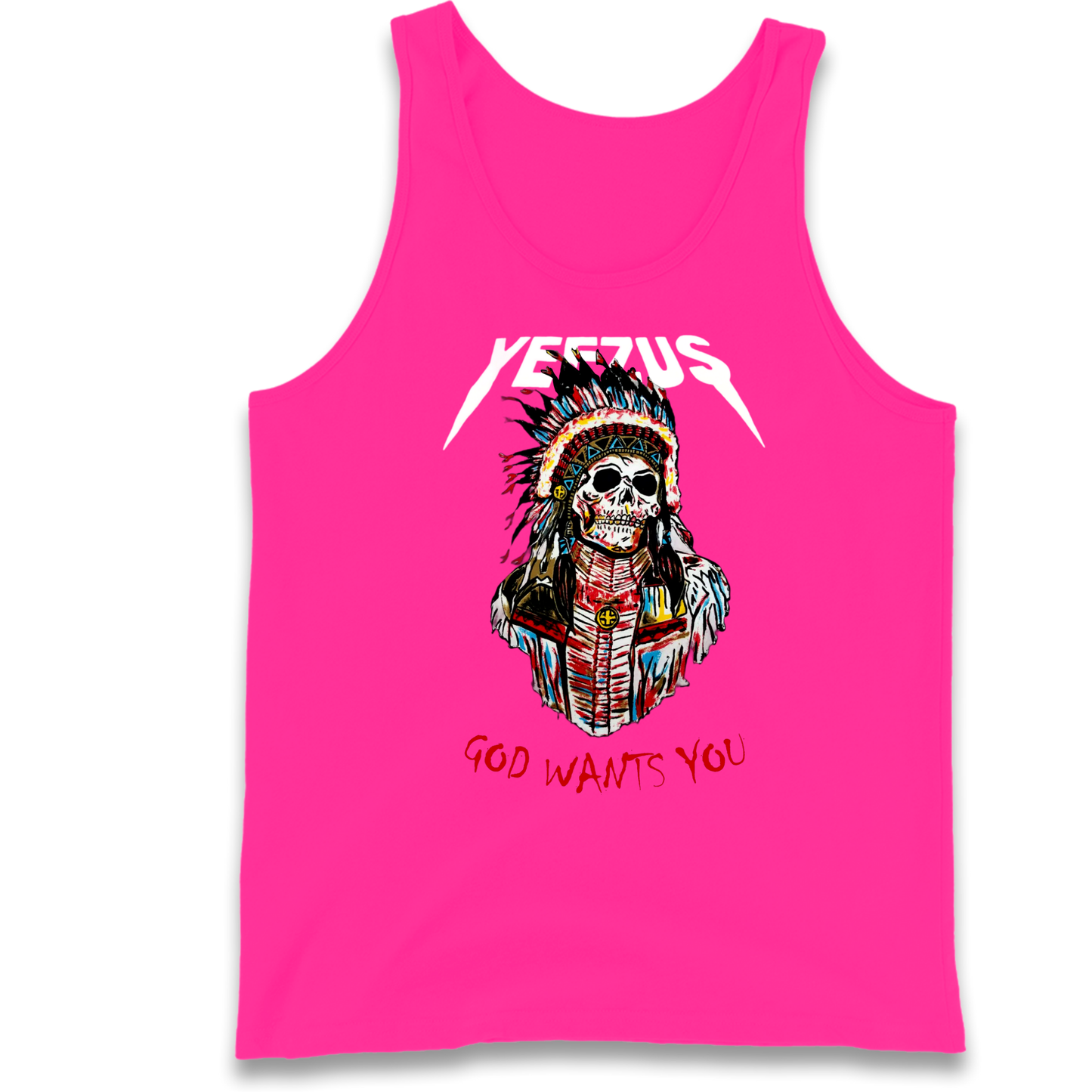 Yeezus God Wants You Tank Top