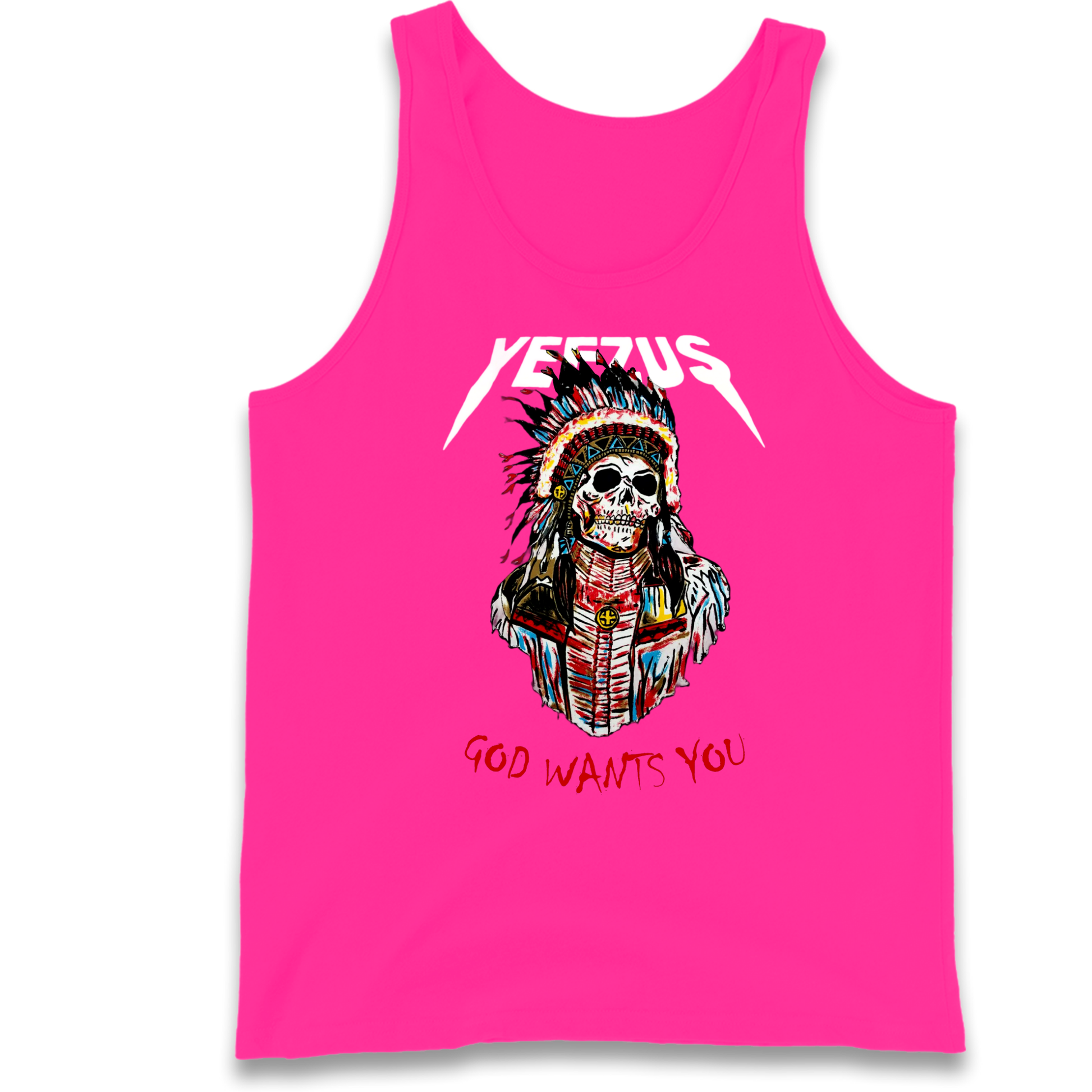 Yeezus God Wants You Tank Top