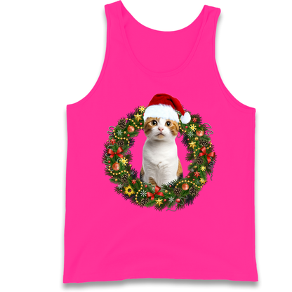 Cat Christmas Tank Top