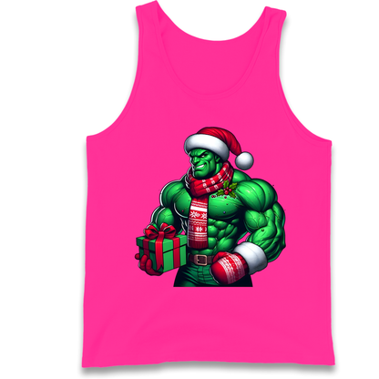 The Hulk Santa Tank Top