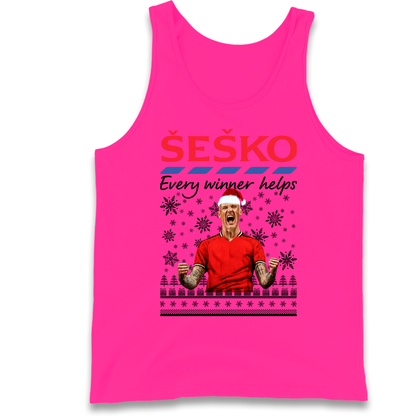 Benjamin Sesko Christmas Tank-Top